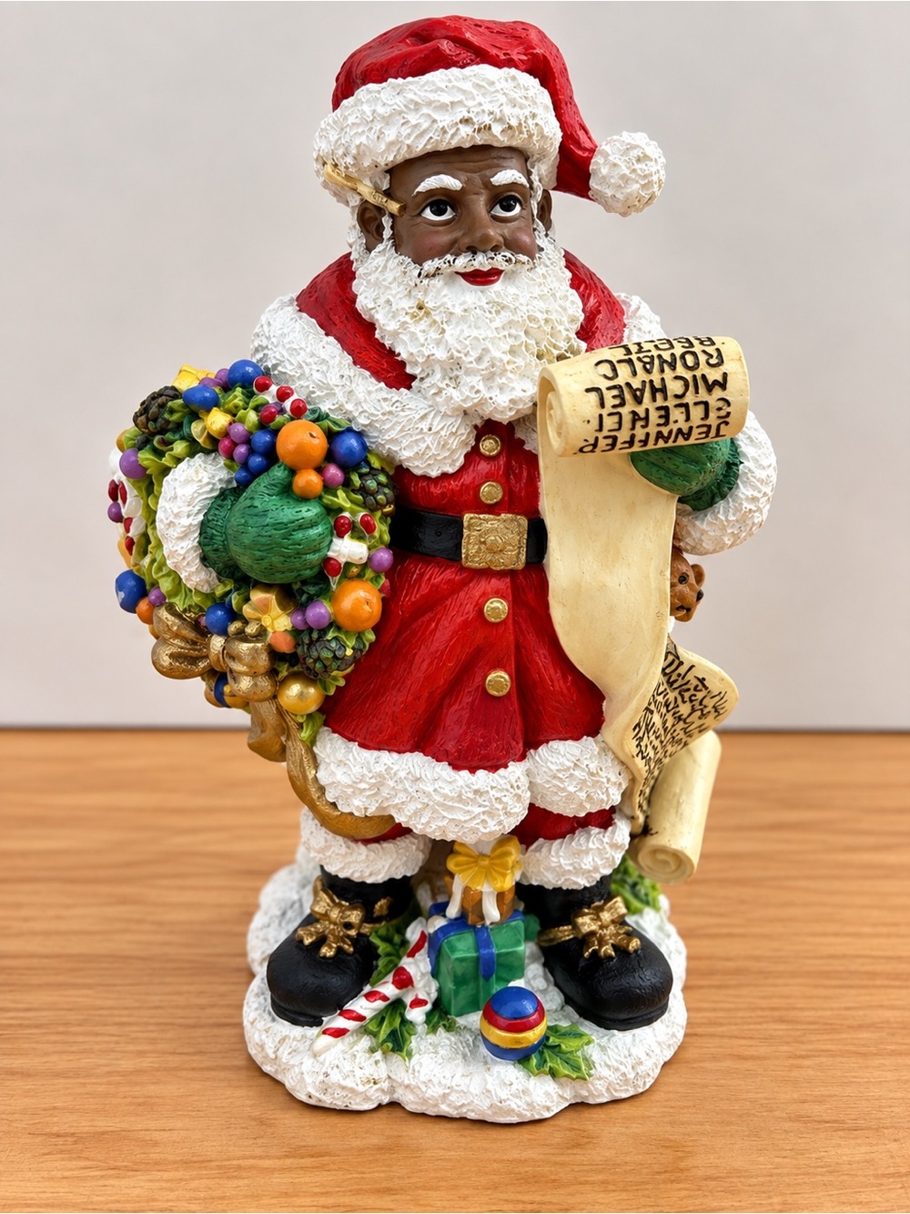 The International Santa Claus Collection-African American Santa, United States